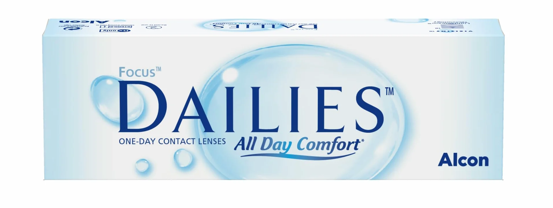 Alcon Dailies All Day Comfort Lenti A Contatto Giornaliere, 30 Lenti, BC 8.6 mm, DIA 13.8 mm, -2.25 Diopt