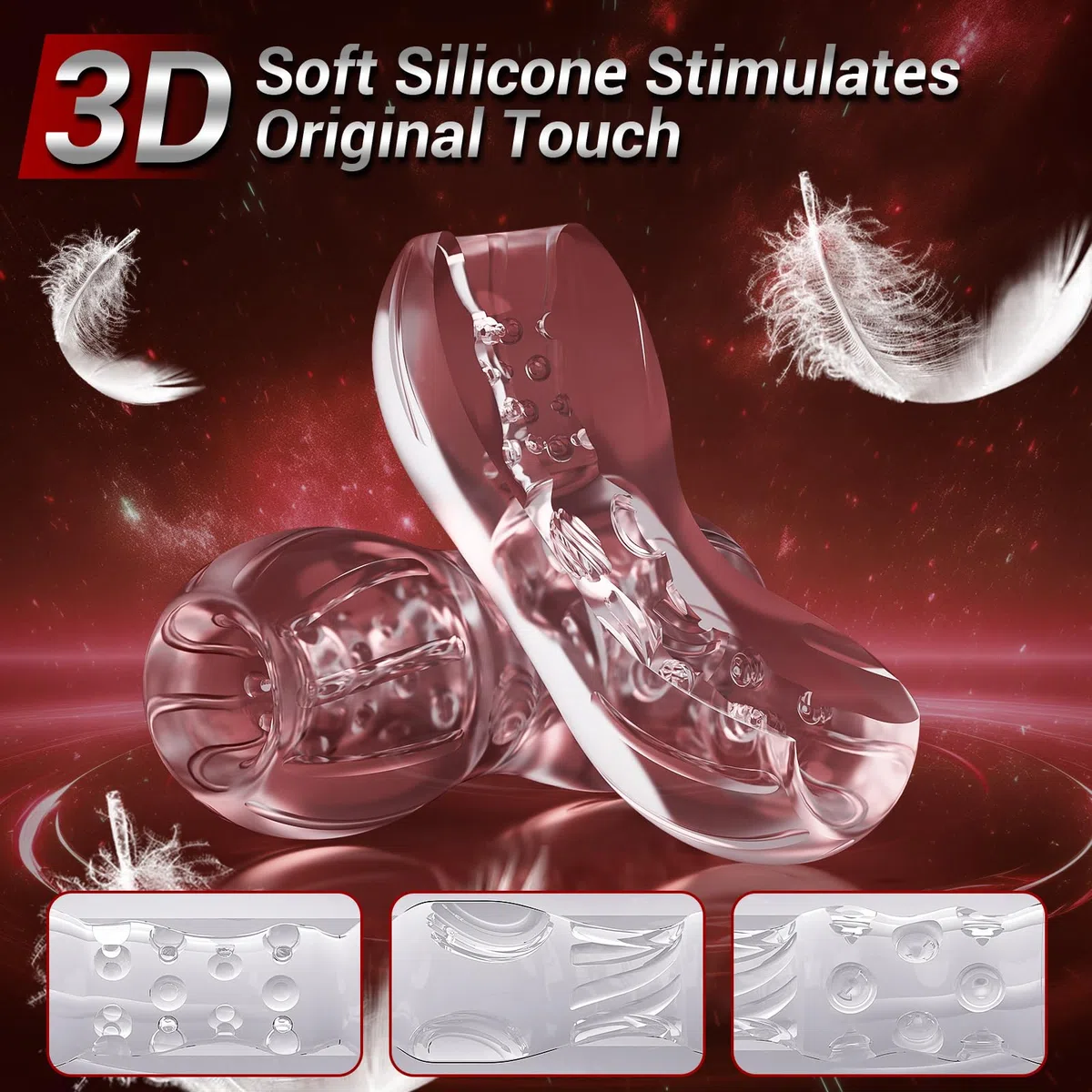 Masturbatore maschile giocattolo sessuale per uomini, con estremità aperta, giocattolo per adulti giocattolo sessuale 4mens UK, giocattolo portatile per maschi per pompini, giocattolo sessuale
