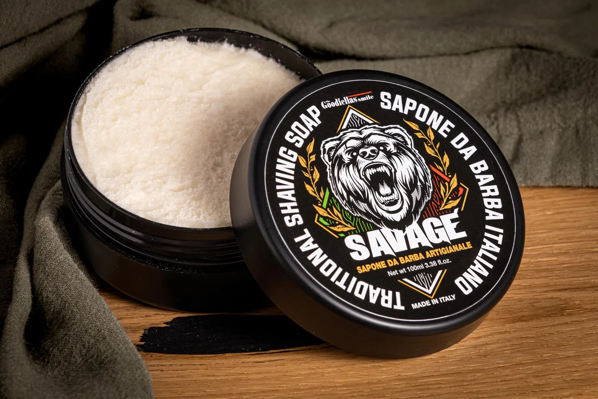 Set Sapone da Barba e Aftershave The Goodfella's Smile (Set Sapone da Barba e Aftershave Savage)