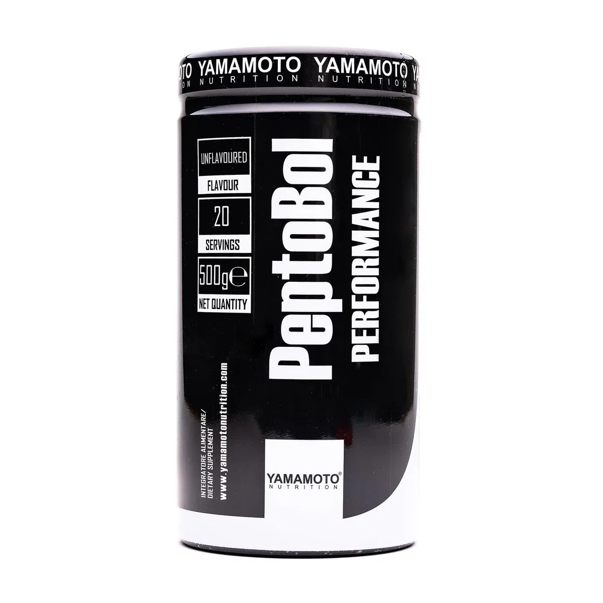 YAMAMOTO NUTRITION PeptoBol PERFORMANCE integratore alimentare indicato per sportivi che praticano attività fisica intensa prolungata gusto Neutro 500 g