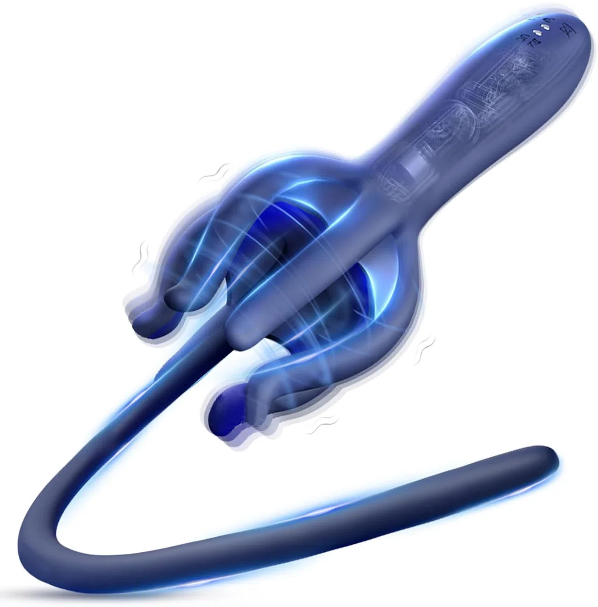 BDSMYEE Dilatatore uretrale Vibratore con 10 modalità di vibrazione, Masturbatore maschile Pene Plug, Sextoys Uomo Stimolatore, Uretrale pene plug, sonde uretrali dilatatore