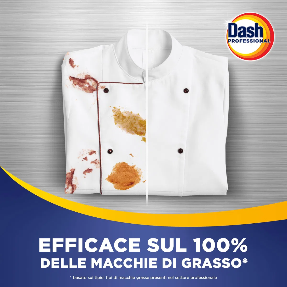Dash Professional Pods Detergente Capsule Tutto-in-uno Classico, 60 lavaggi x2 (60x2 pz), Efficace su tutti i tipi di macchie grasse, Per uso professionale