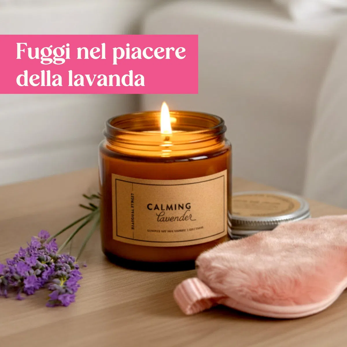 Set Regalo con Borsa Acqua Calda – Boule Acqua Calda Rosa da 1000ml con Calzini, Tazza, Candela, Mascherina per gli Occhi e Libro da Colorare con Matita
