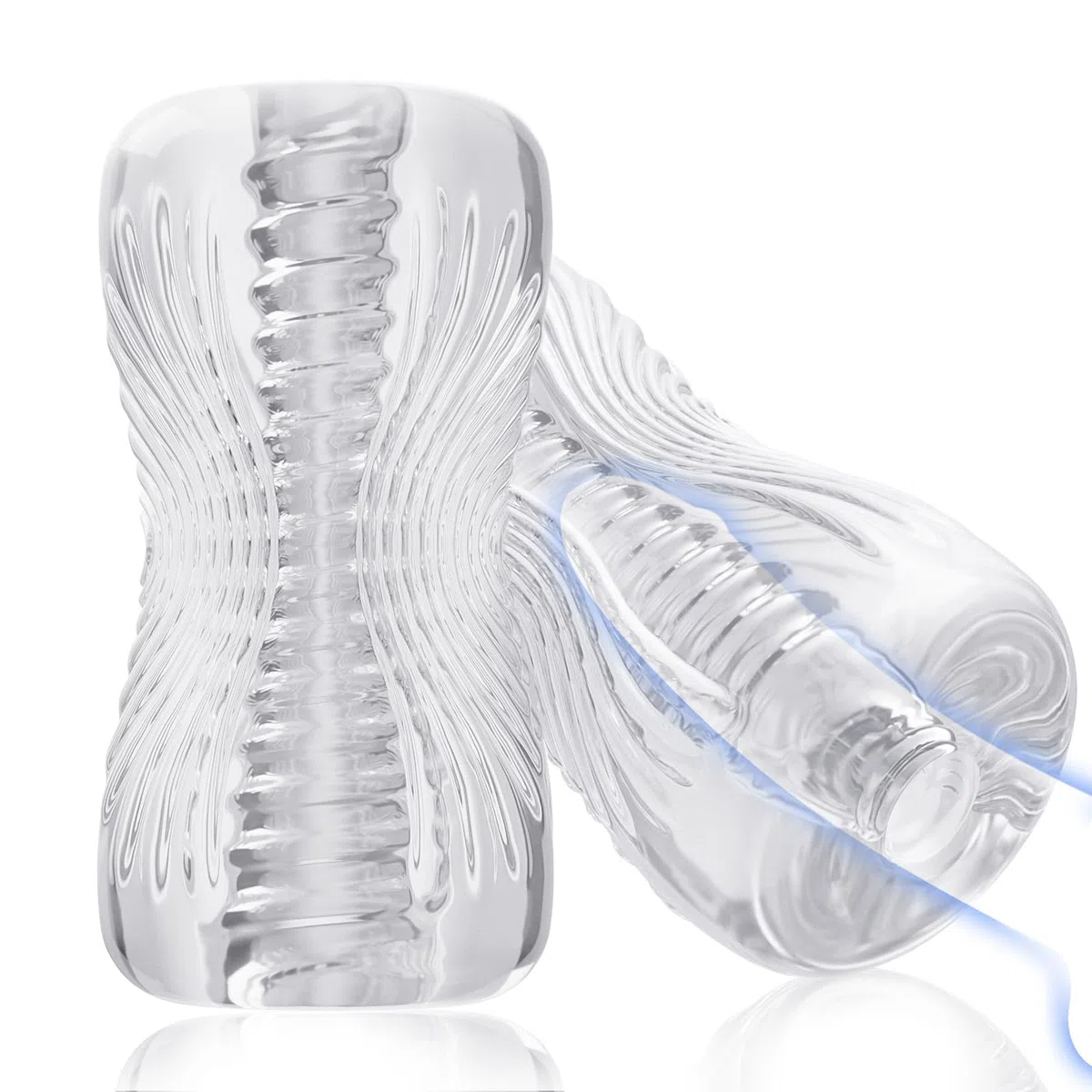 Masturbatore Uomo Sex Toys - Sex Toy Realistico Masturbatori per Uomini Maschile Tascabile Reale Giocattolo Erotico per Sesso, Stretta Apertura Anale Pompino per Gli con 3D Vagina Giocattoli Sessuali