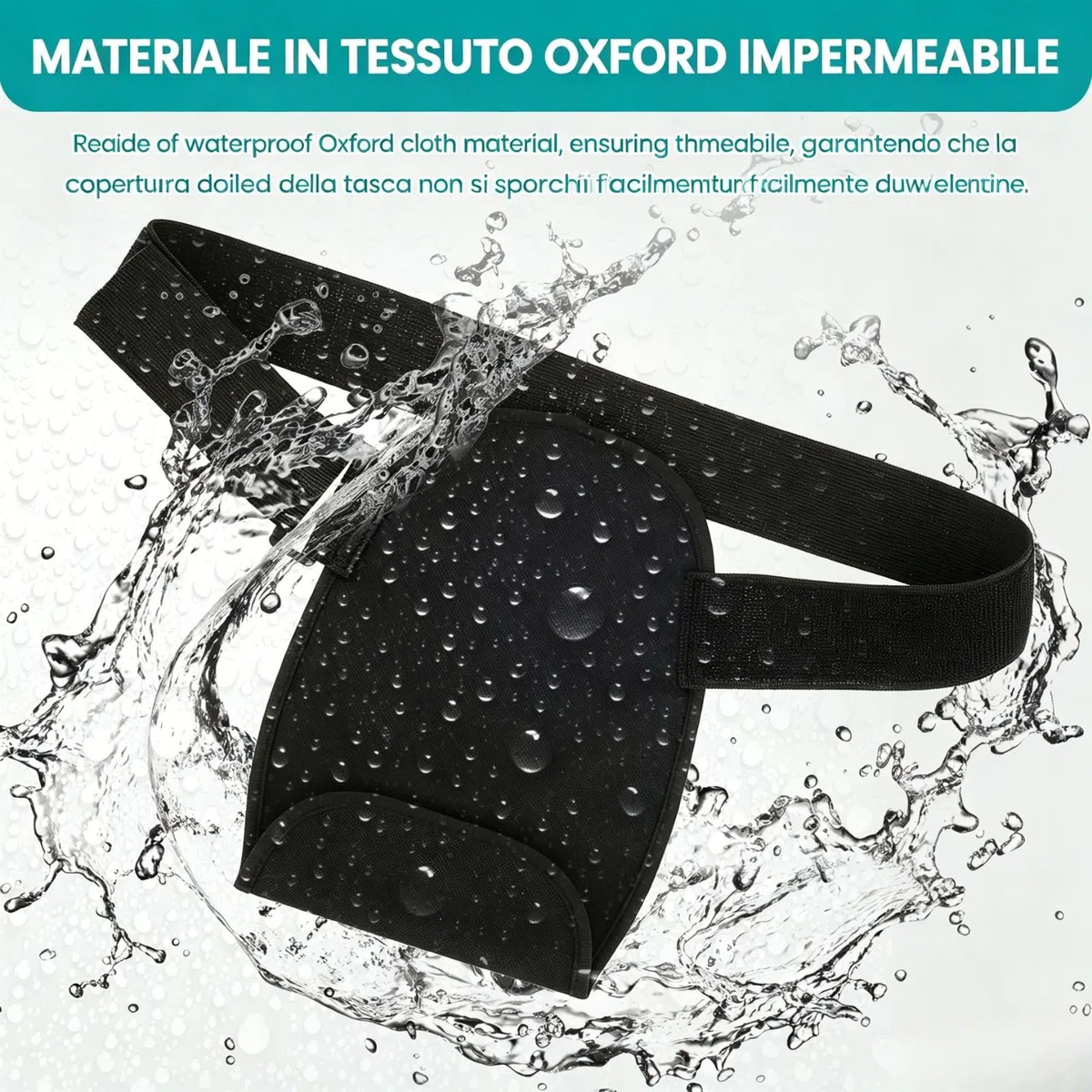 2 pezzi copertura per stomia 31 x 18,5 x 94 cm Atoma impermeabile copertura regolabile sacchetto per stomia sacchetto colostomia sacchetto per stomia sacchetto ileostomia sacchetto per urrostomia