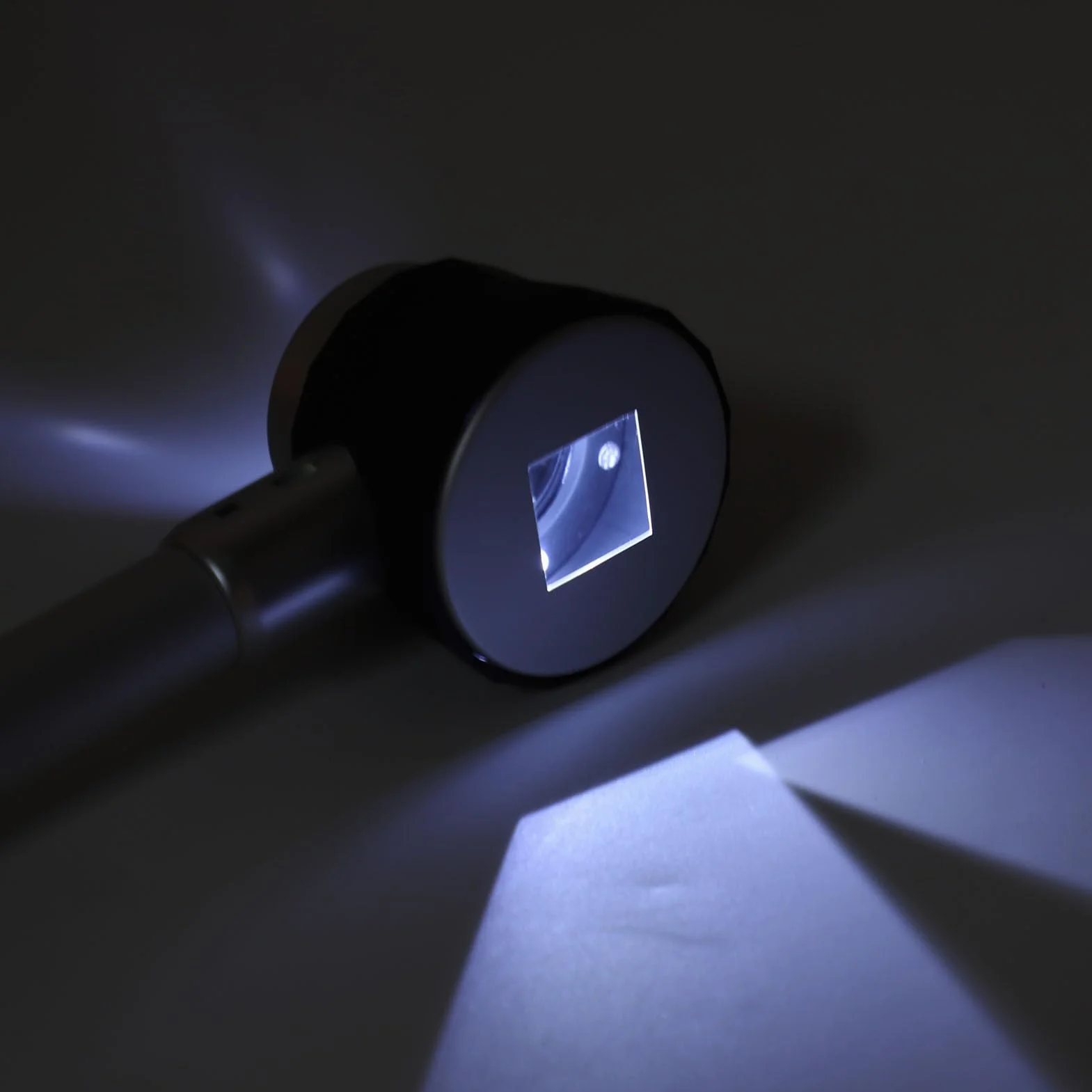 Lente D'ingrandimento Portatile 45X, Lente D'ingrandimento con Luci a LED, Lente D'ingrandimento con Scala di Misura in Vetro Ottico per Anziani Lettura Osservazione di