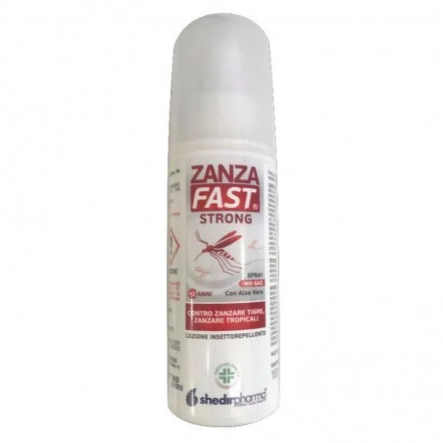 promo 2 pezzi ZANZAFAST STRONG 100ML 2x100 ml