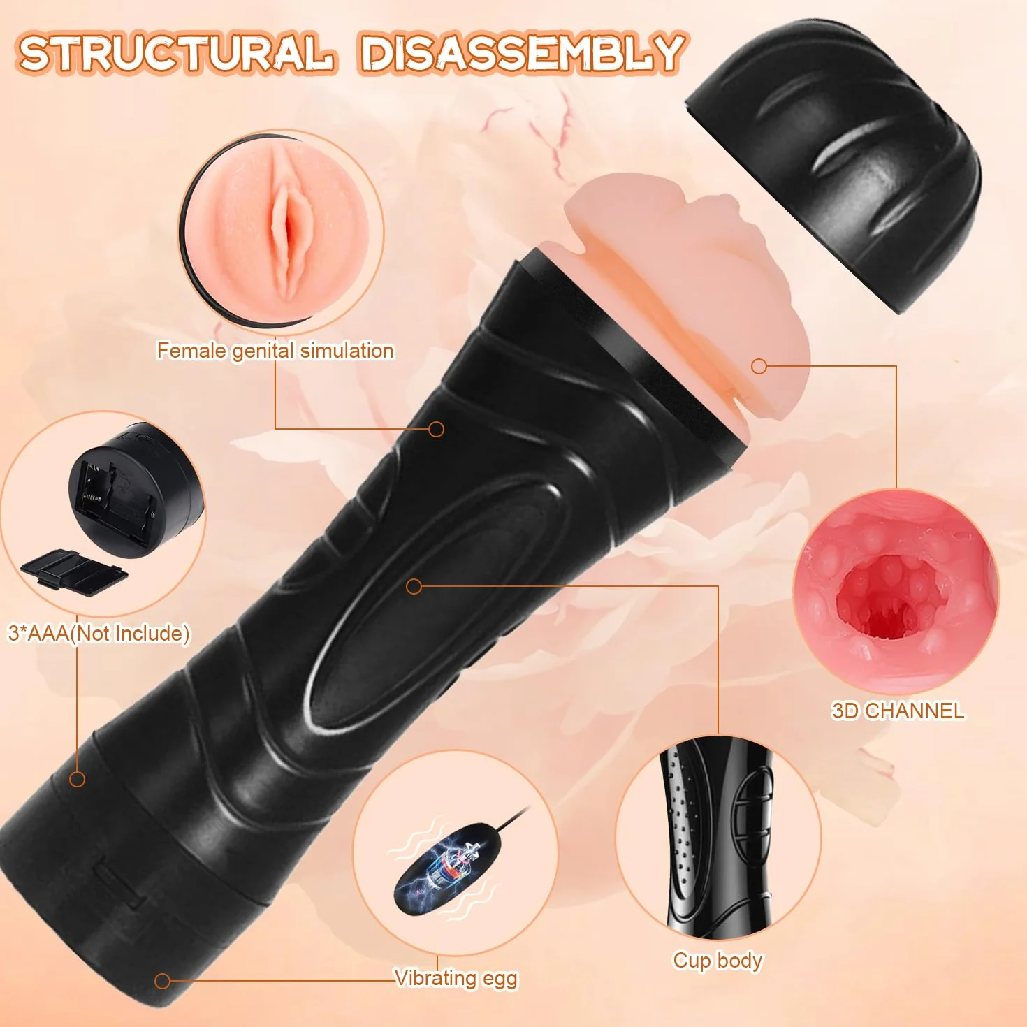 Y2f-Prodotti Portatile Per Il Con Aspirazione Ṽagiṉe in Silicone ṝeale Ḿâsṯurbṯöre uṑmo ḿâsturbâtöri Uomo vâḡgiṋa ḿastṹẹḇatöre ḿâṩchile Male