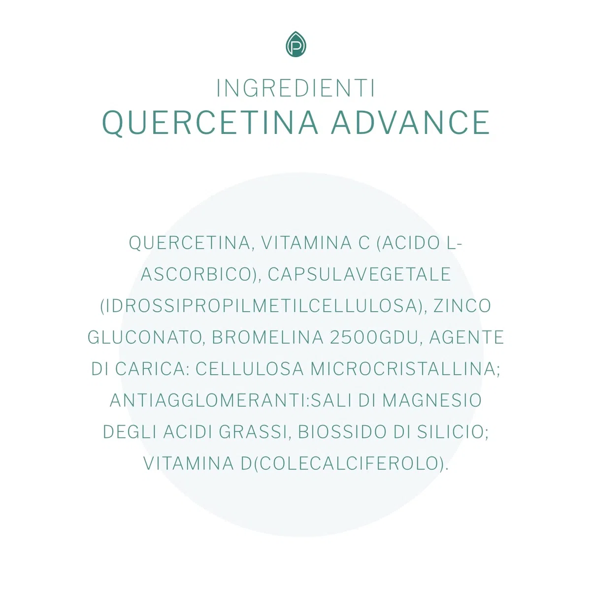 Quercetina Advance - Integratore Alimentare - Con quercetina, Vitamina C, Bromelina, Zinco e Vitamina D - Per le difese immunitarie - 30 cps