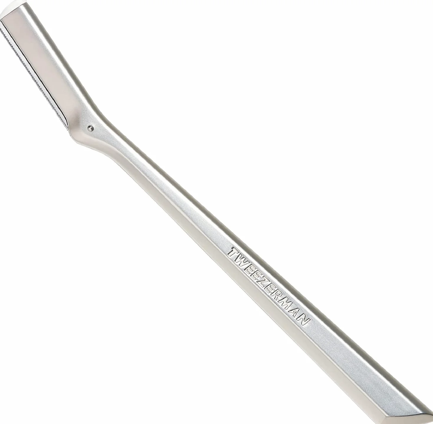 TWEEZERMAN Rasoio per il viso (rimozione precisa dei peli del viso con lama in acciaio inox, per viso e sopracciglia)