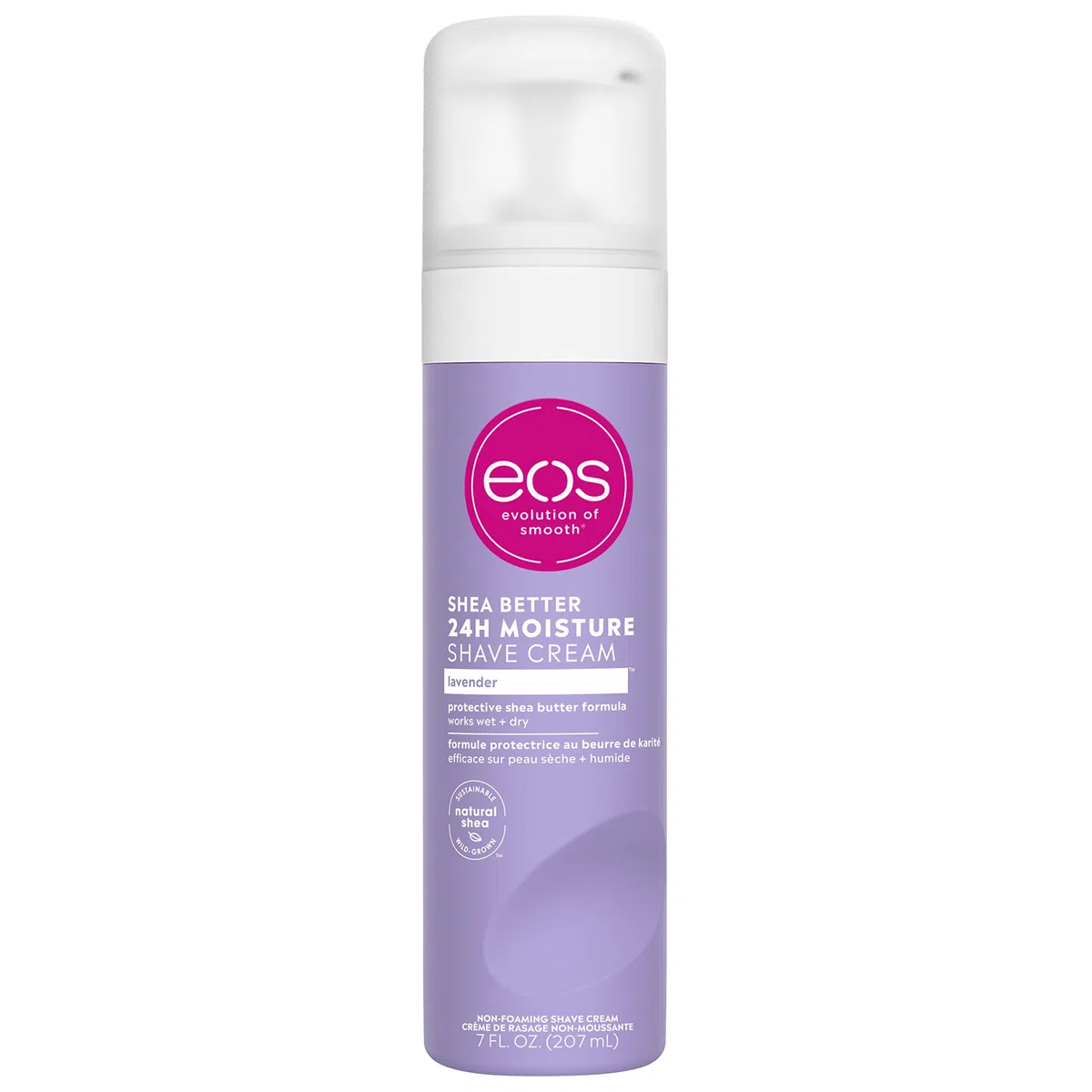 EOS Crema da barba ultra idratante, lavanda gelsomino, 7 oz