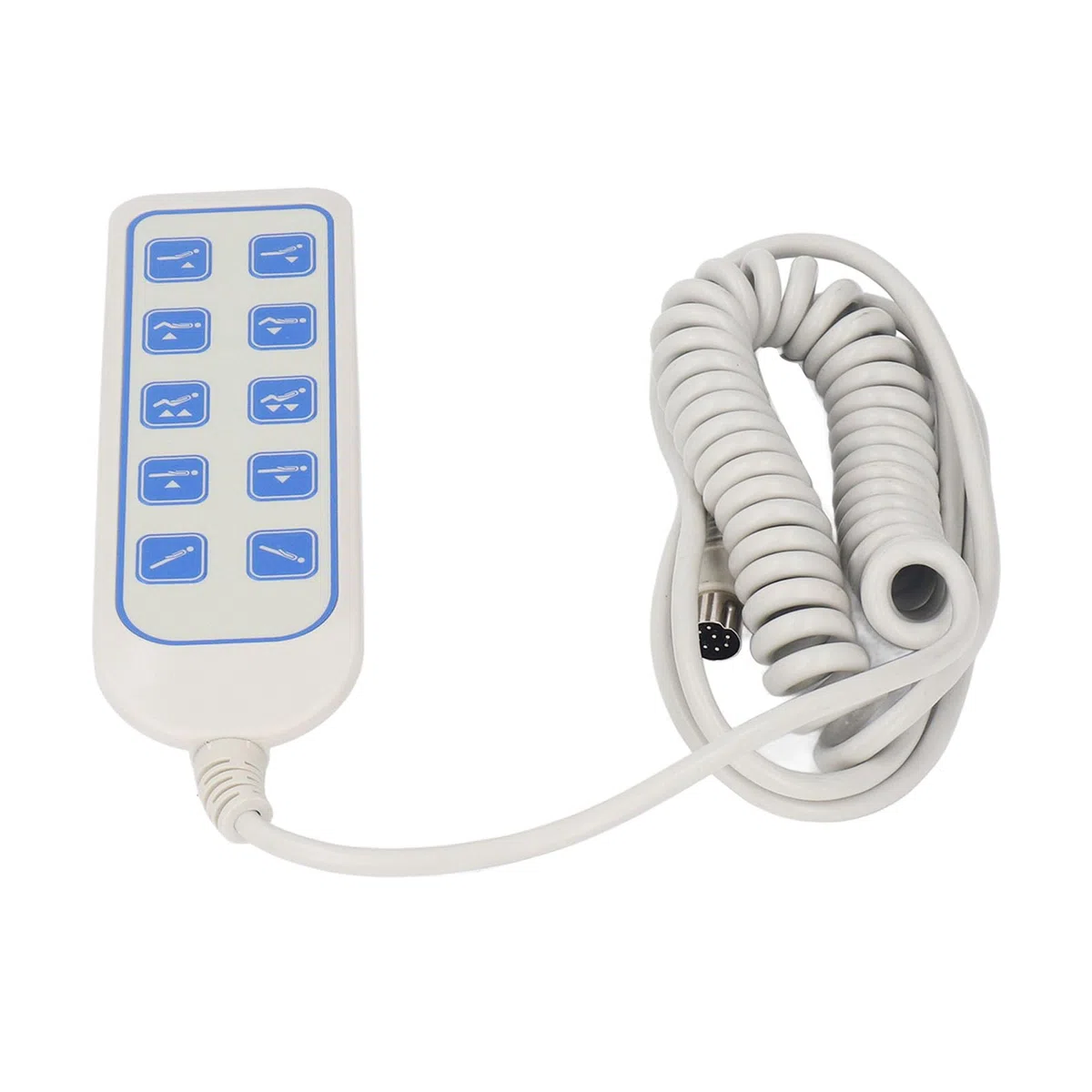 Controller manuale per sedia e telecomando per letto sollevabile con grado di protezione IP66 Controller elettrico a barra di spinta per poltrone reclinabili e letti regolabili con spina a 8 pin