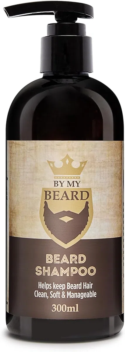 Kit Barba Uomo-Prodotti Barba Uomo Olio Balsamo 300ml Shampoo 300ml -Spazzola e Pettine - Forbici, Sacca Viaggio -Ottima Idea Regalo