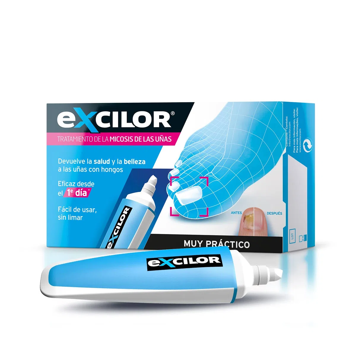 Excilor Lapiz Stop Hongos Uñas