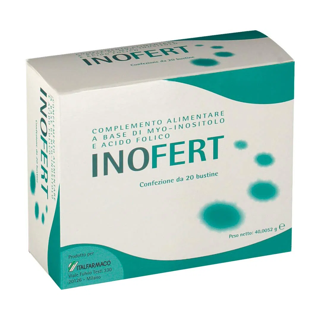 integratore alimentare di acido folico inofert hp 20 bustine