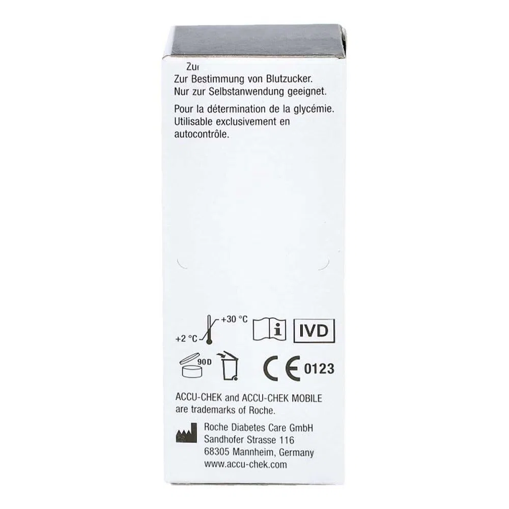 ACCU-CHEK 4026324 Mobile Test Cassette, 50 test, 100g