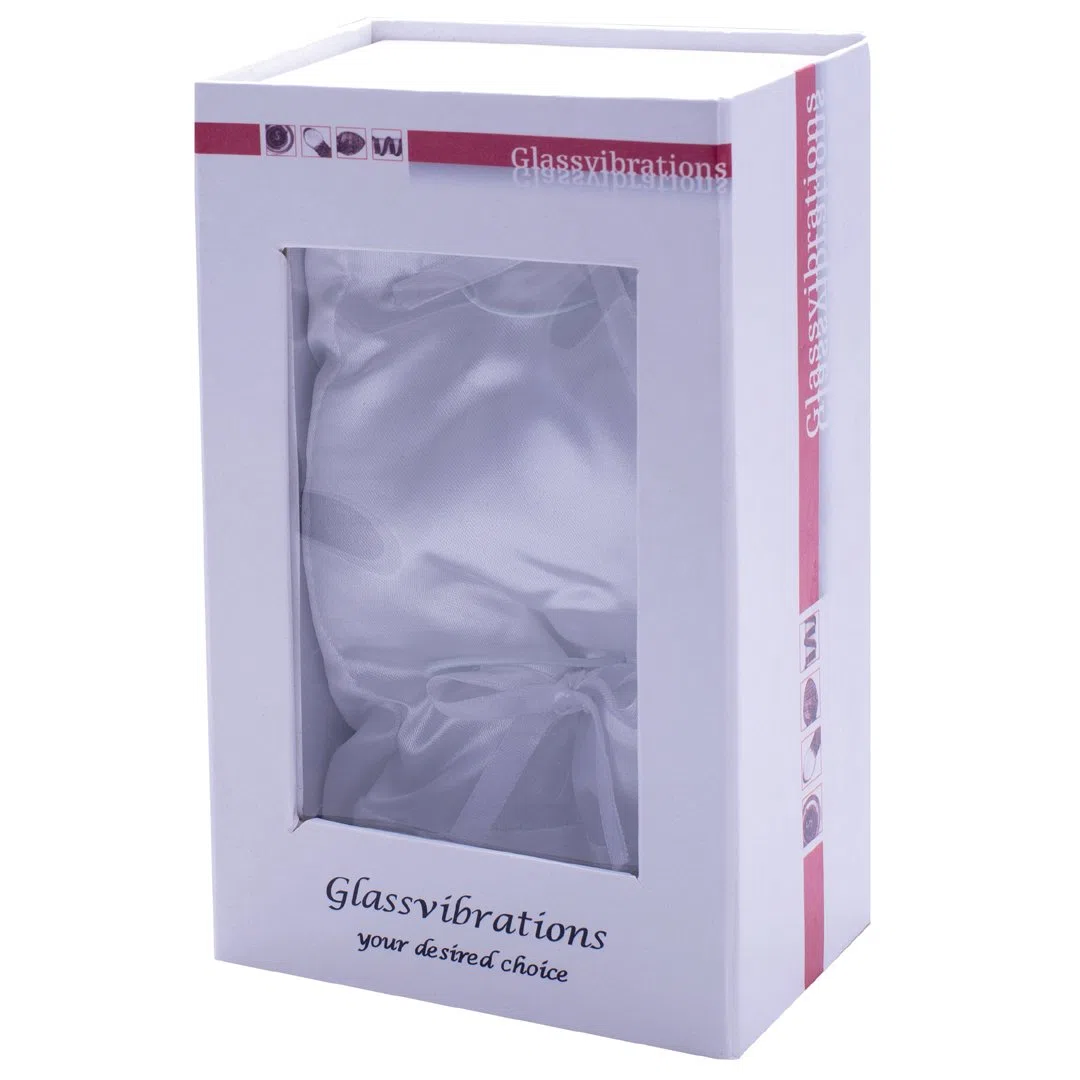 GLASSVIBRATIONS - Dildo di vetro - Blauer Korkenzieher
