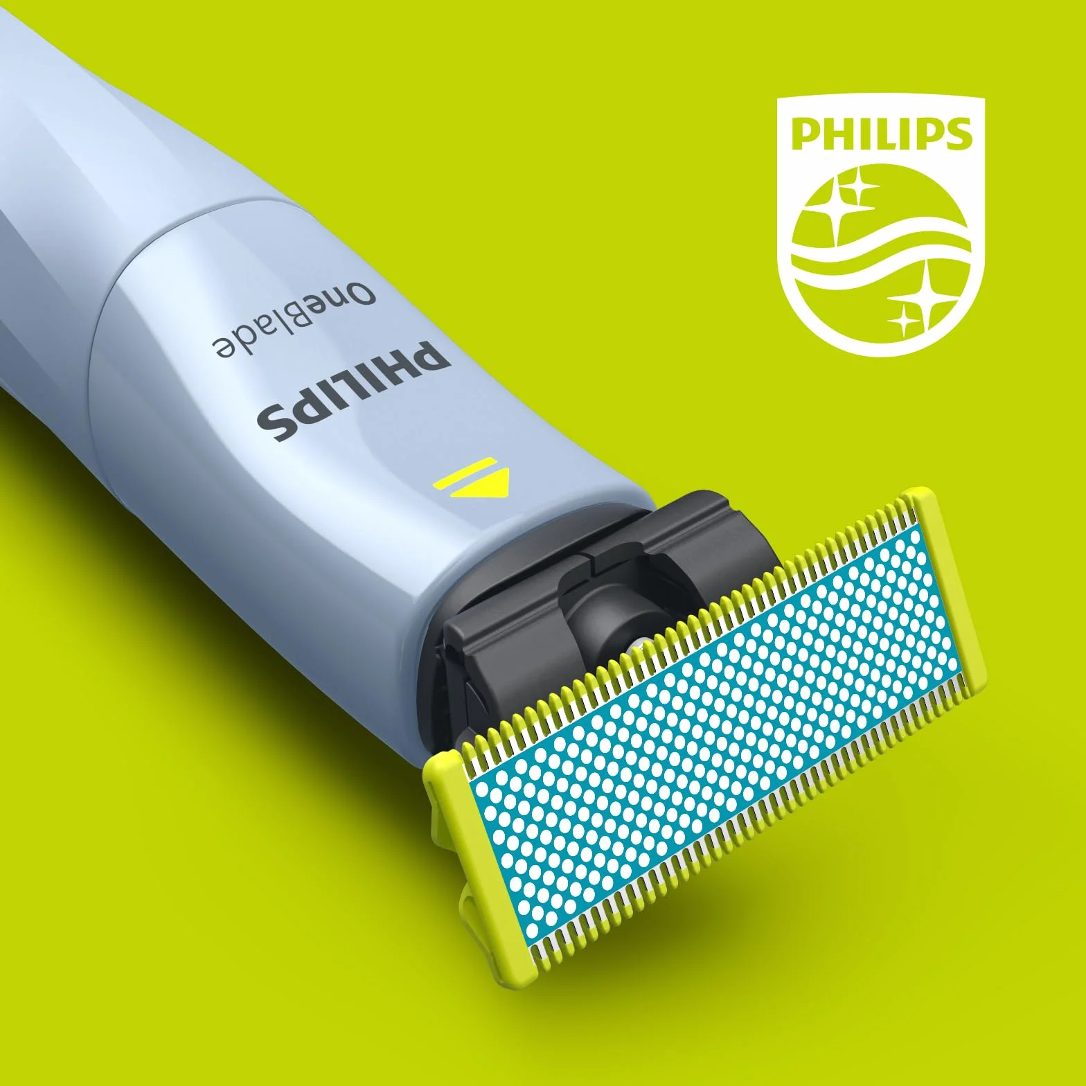 Philips OneBlade First Shave Autentico Sistema di rasatura elettrico ibrido per ragazzi, modello QP1324/30