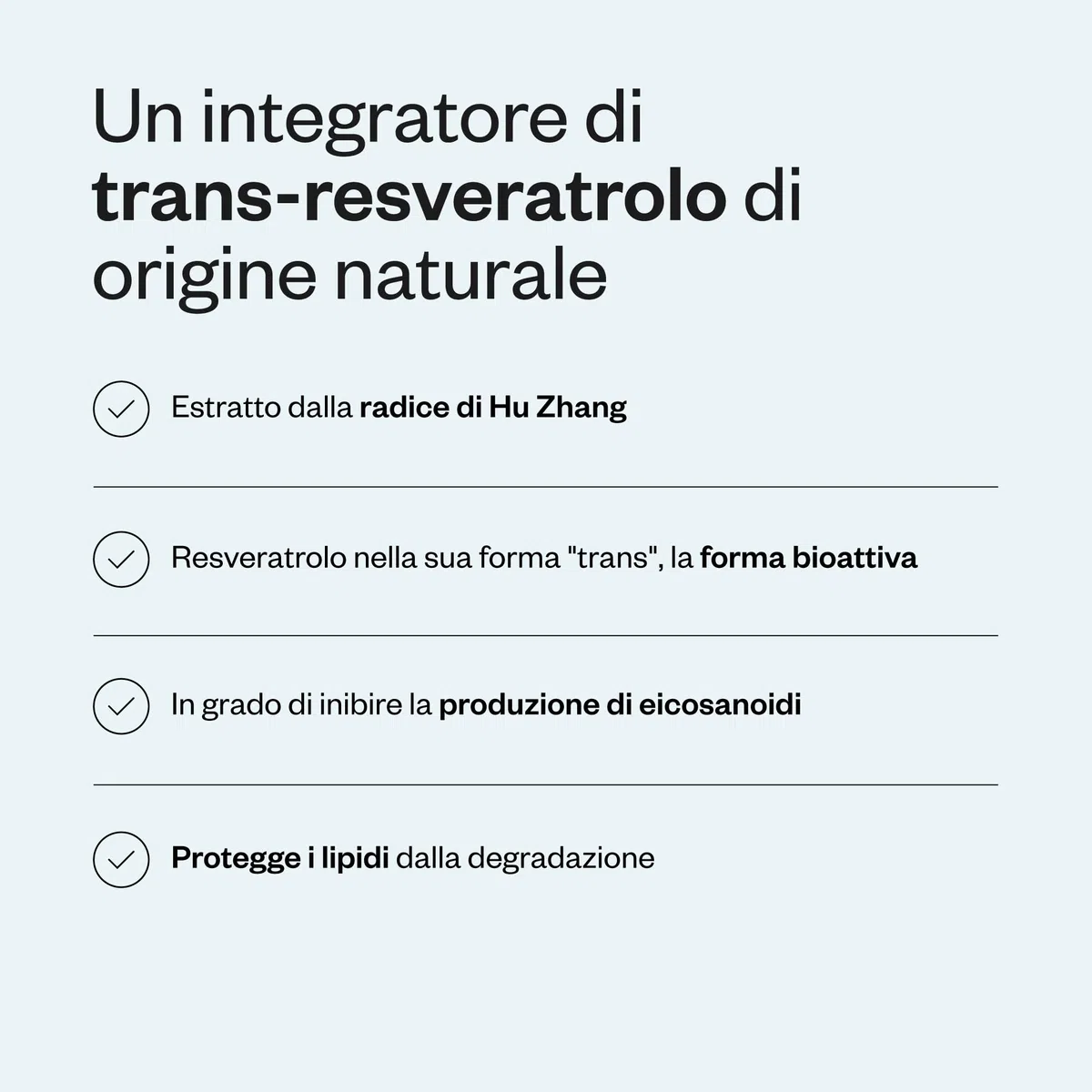Trans-Resveratrol - Estratto di radice di Hu Zhang - Aiuta a combattere lo stress ossidativo e l'infiammazione - Vegano - Senza glutine - Supersmart