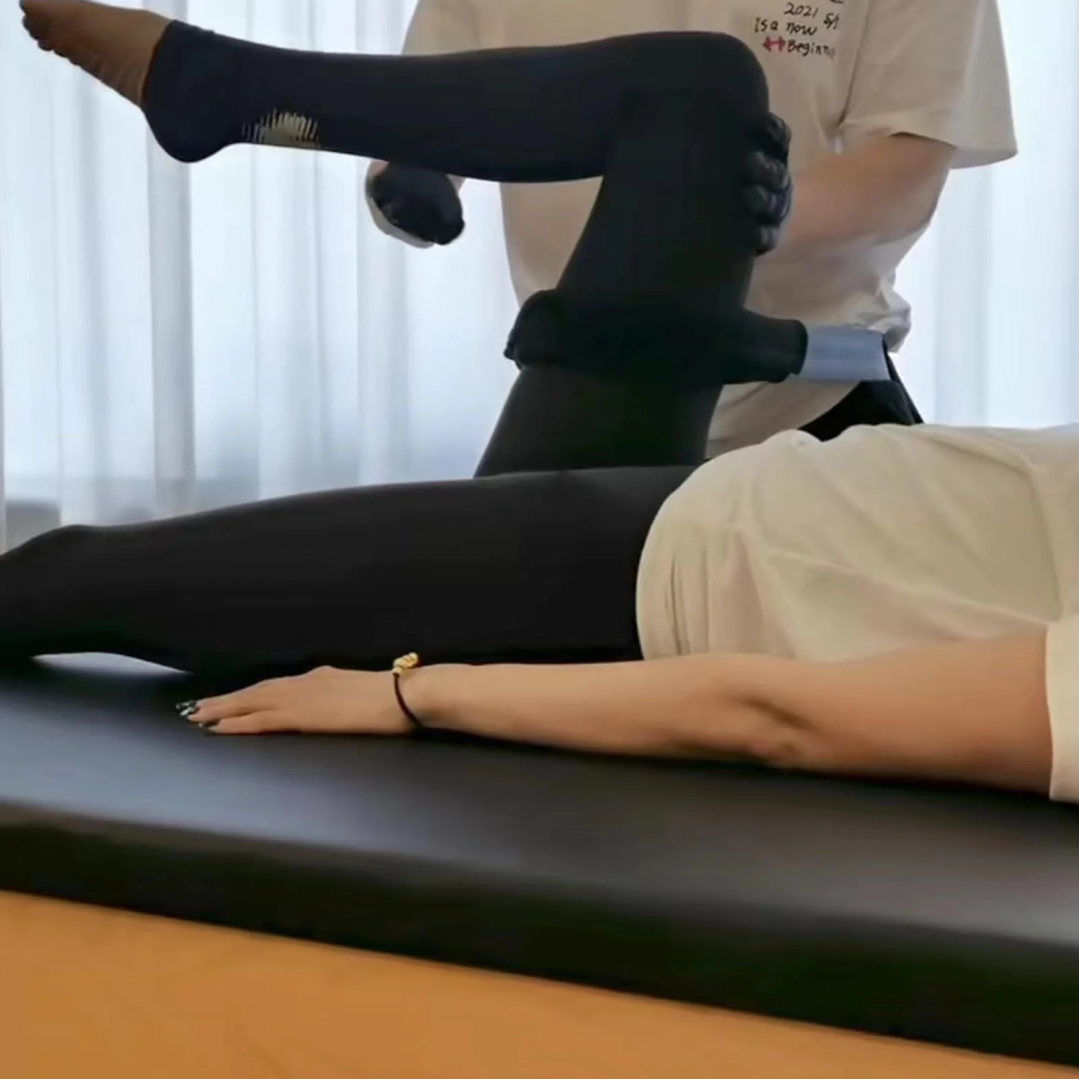 Cintura di mobilizzazione per Fisioterapia da 3 m, Cintura di mobilizzazione, Cintura di trazione, per Fisioterapia, Riabilitazione, Stretching, trazione Manuale(A)