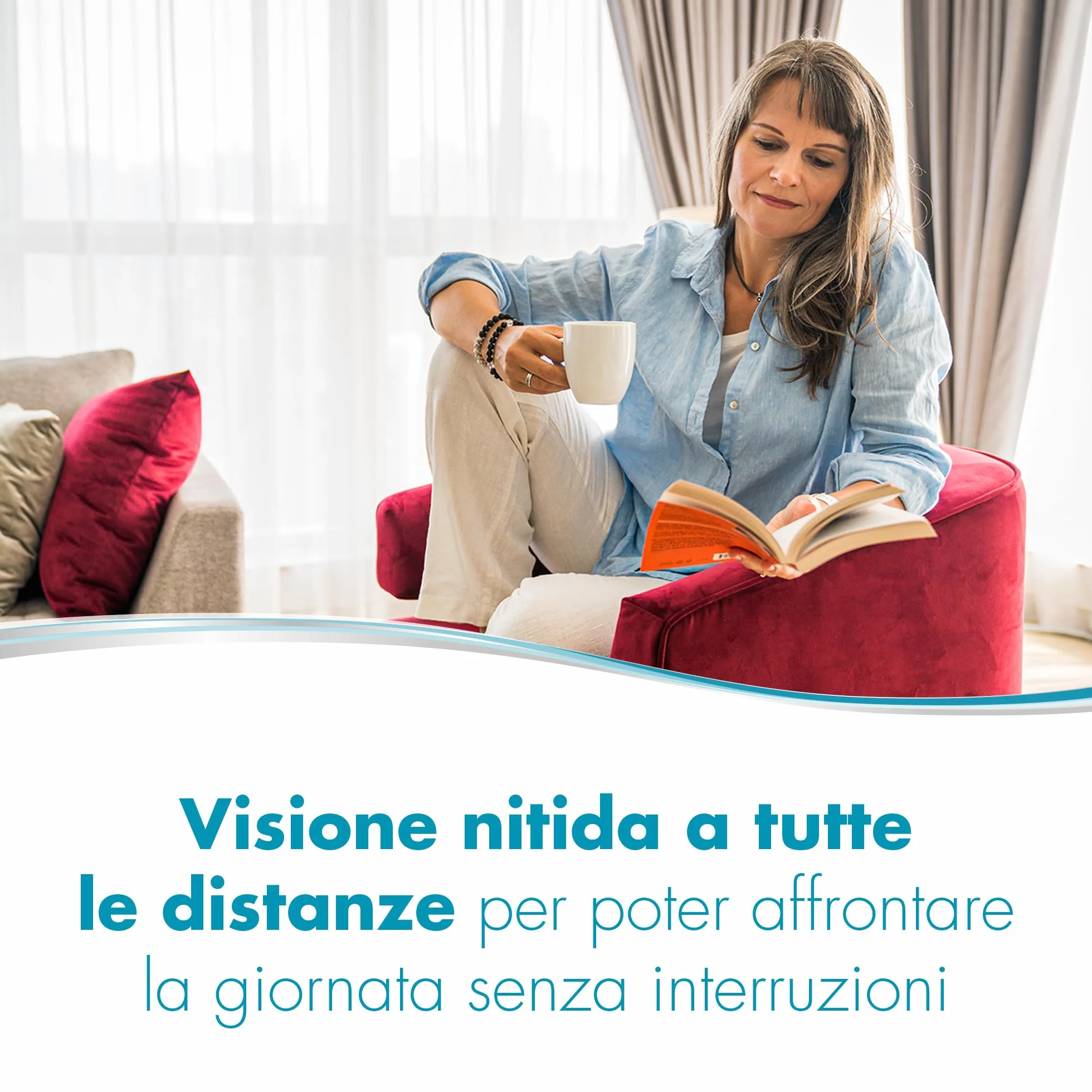 Dailies AquaComfort Plus Multifocal lenti a contatto giornaliere, confezione da 30 lenti / BC 8.7 mm / DIA 14.0 mm / ADD HIGH / +1.75 diottria