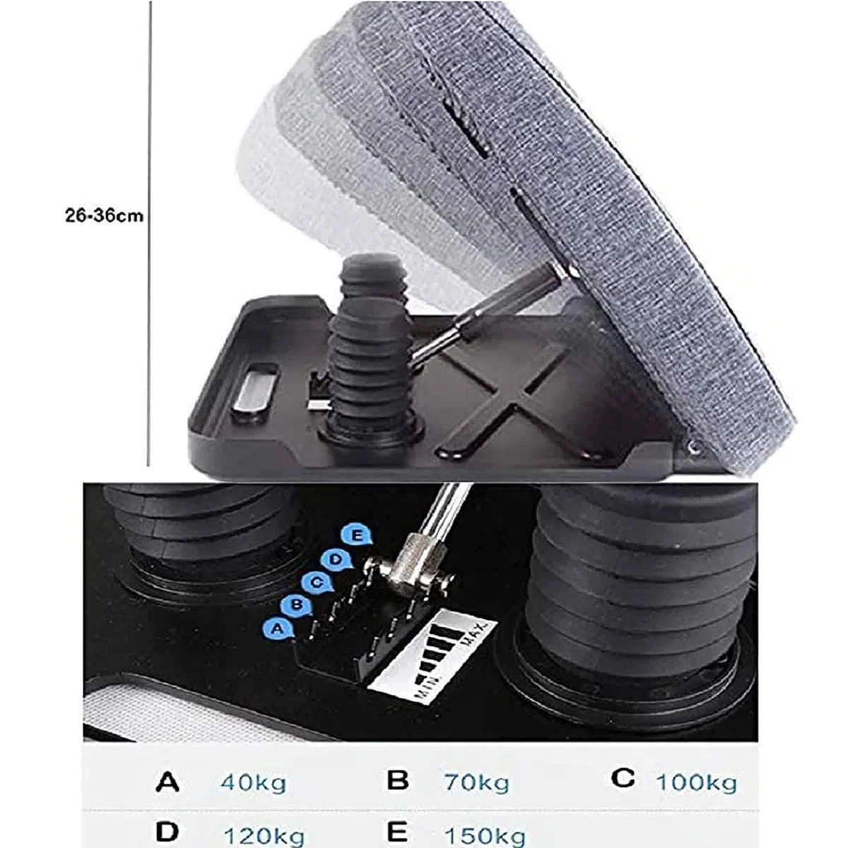 Cuscino di sollevamento della sedia per anziani, cuscino di supporto per seggiolino, supporto portatile fino a 150 kg, per anziani e disabili o disabili