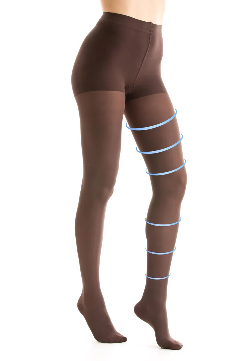 Gi&Gi Collant Compressivo da Donna, Calze Contenitive a Compressione Graduata,vera micro 70 den 14-16 mmhg