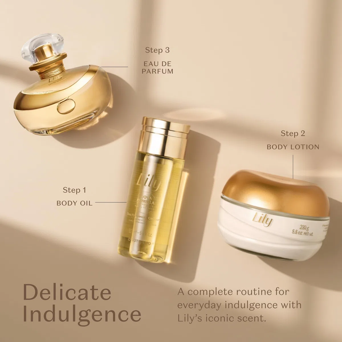 O BOTICARIO LILY OLEO CORPORAL PERFUMADO 150ml