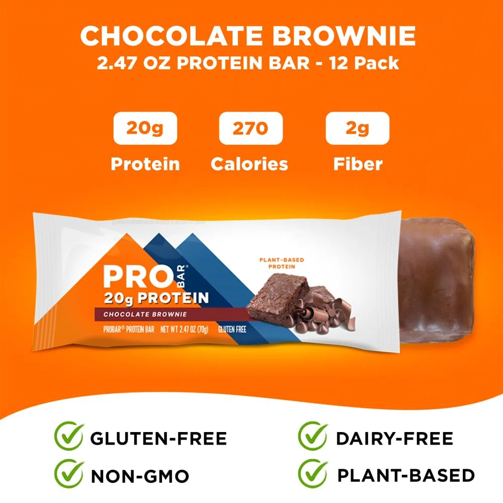 Pro Bar - Bliss basso del cioccolato della barra della proteina - 2,46 oncia.