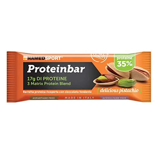 Namedsport Proteinbar, 12 barrette, gusto pistacchio