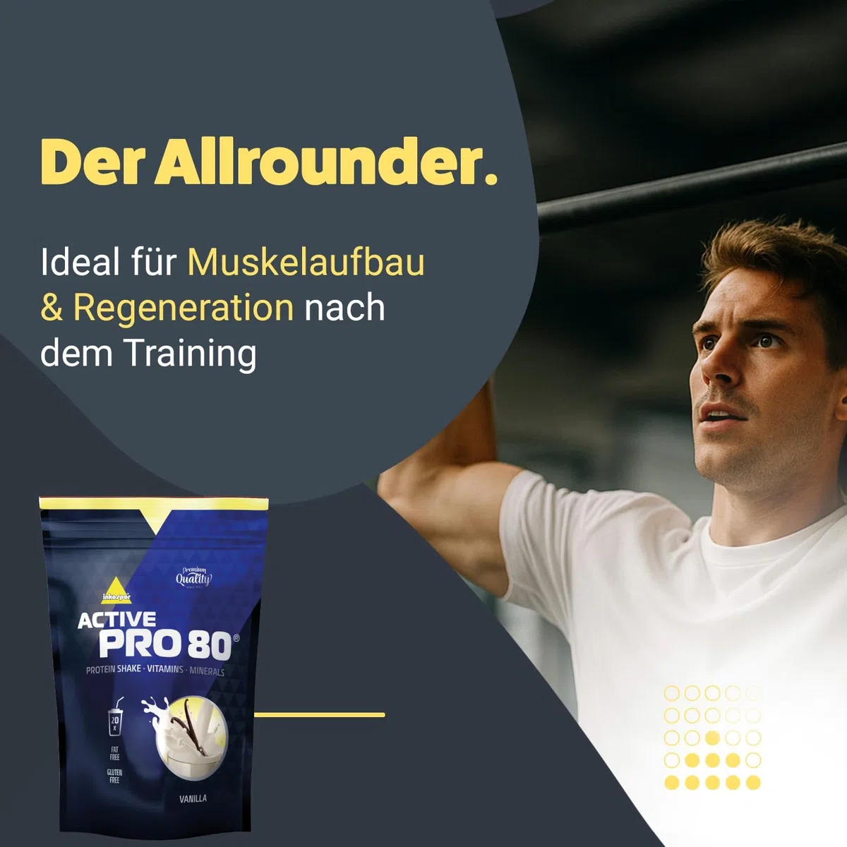 PRO 80 Busta Zip 500g. (Vaniglia)