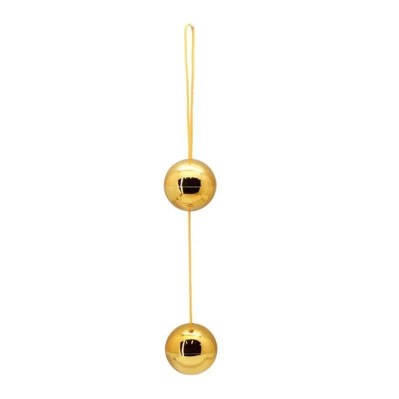 Palline sfere vaginali donna esercizio di kegel oro con filo - TOYZ4LOVERS