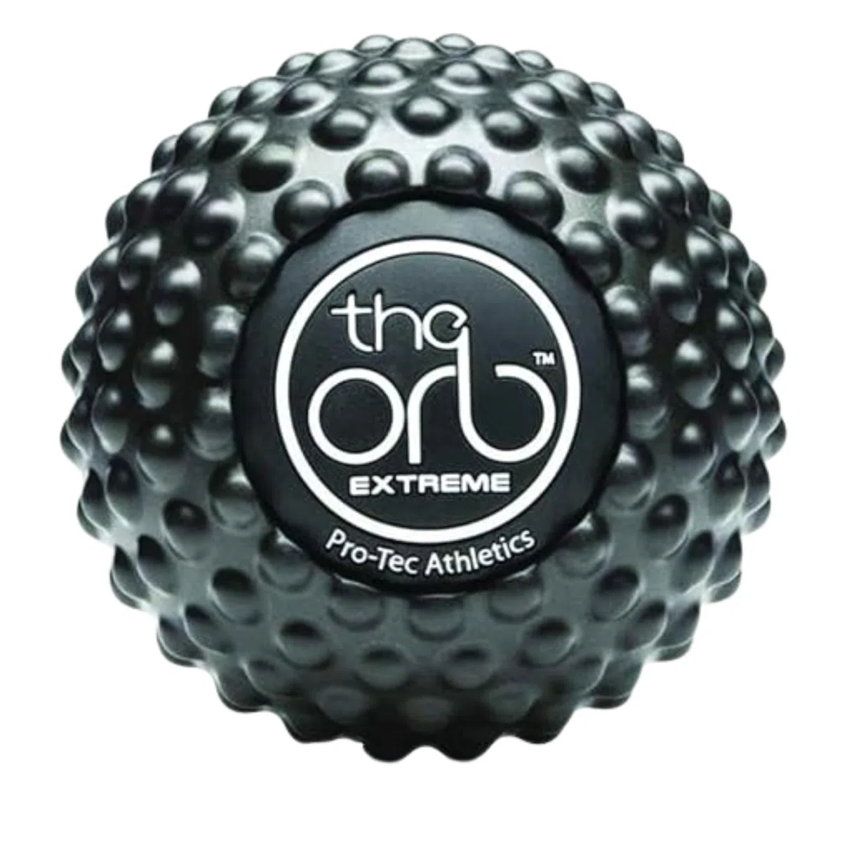 Pro-Tec Athletics The Orb Deep Tissue High Density Massage Ball, 12 cm di Diametro, Blu, Unisex, The Orb Extreme Deep Tissue, Black