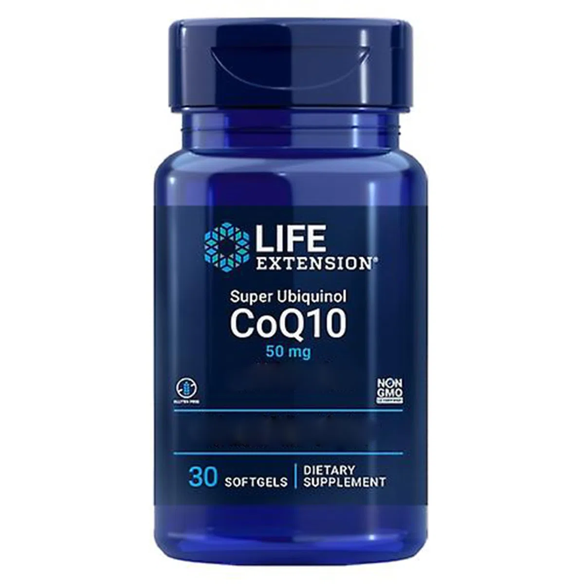Life Extension, Super Ubiquinol, Enhanced Mitochondrial Support, 50 mg, Kaneka-Ubiquinolo, 30 Capsule molli, Testato in Laboratorio, Senza Glutine, Senza Soia, Non OGM