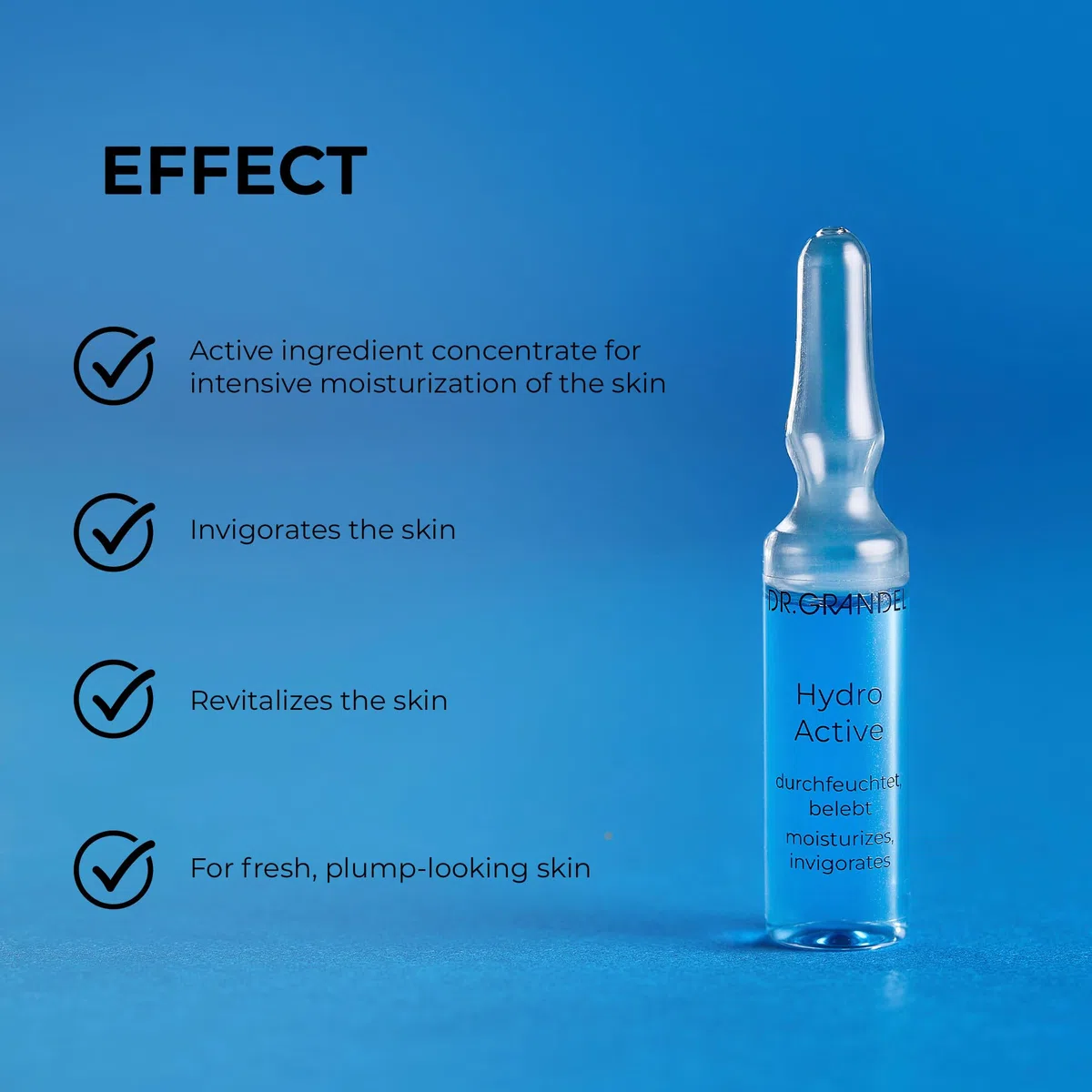 Dr Grandel prodotto beauty Hydro Active Ampoules As 3X3