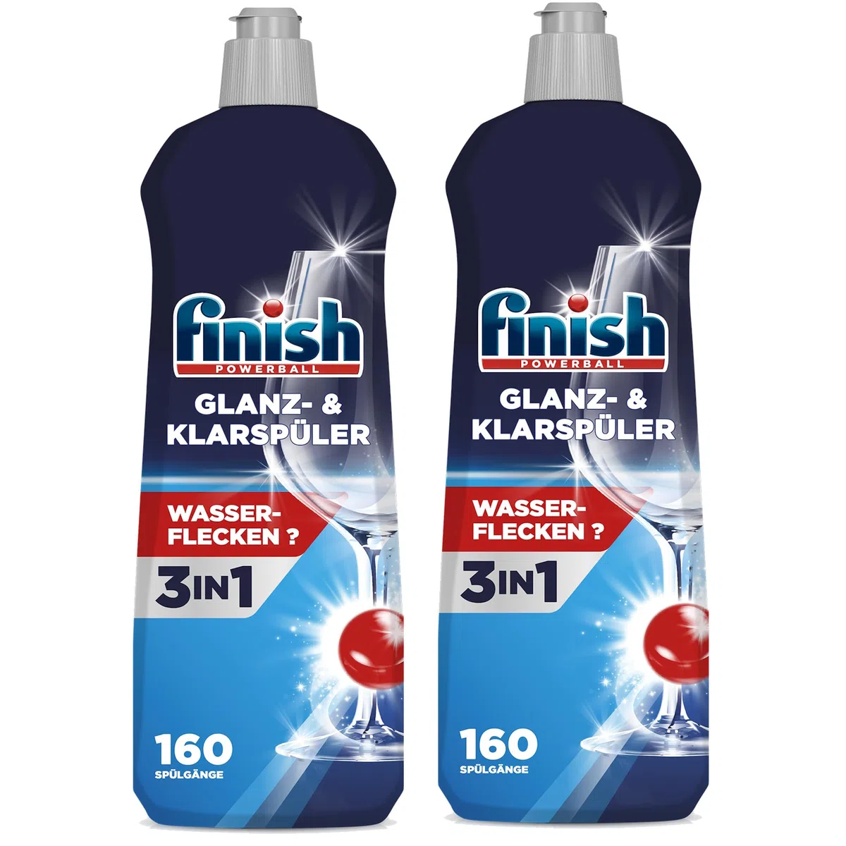 Finish Brillantante Shine e secco (confezione da 2)