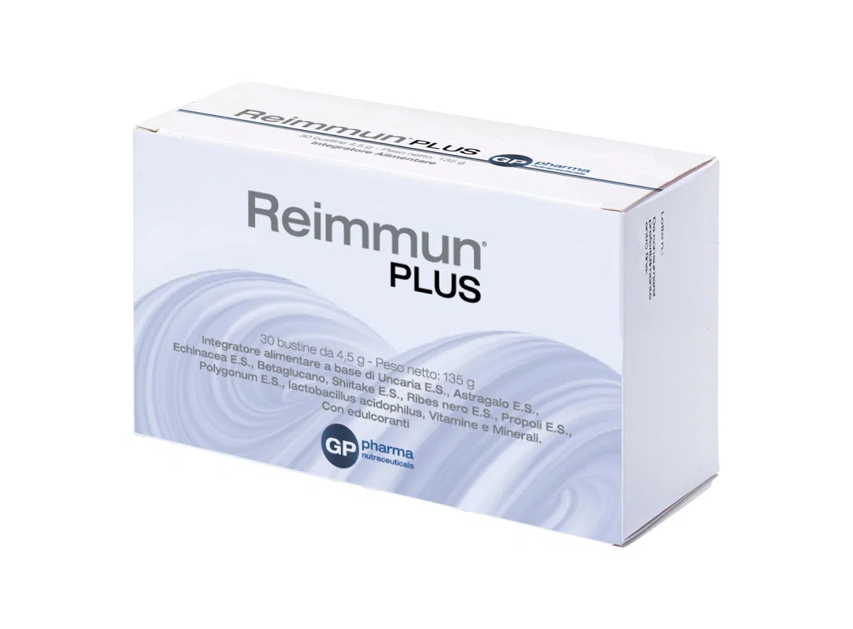 Reimmun Plus® Integratore Nutraceutico utile per rinforzare il sistema immunitario e per proteggere le cellule dallo stress ossidativo