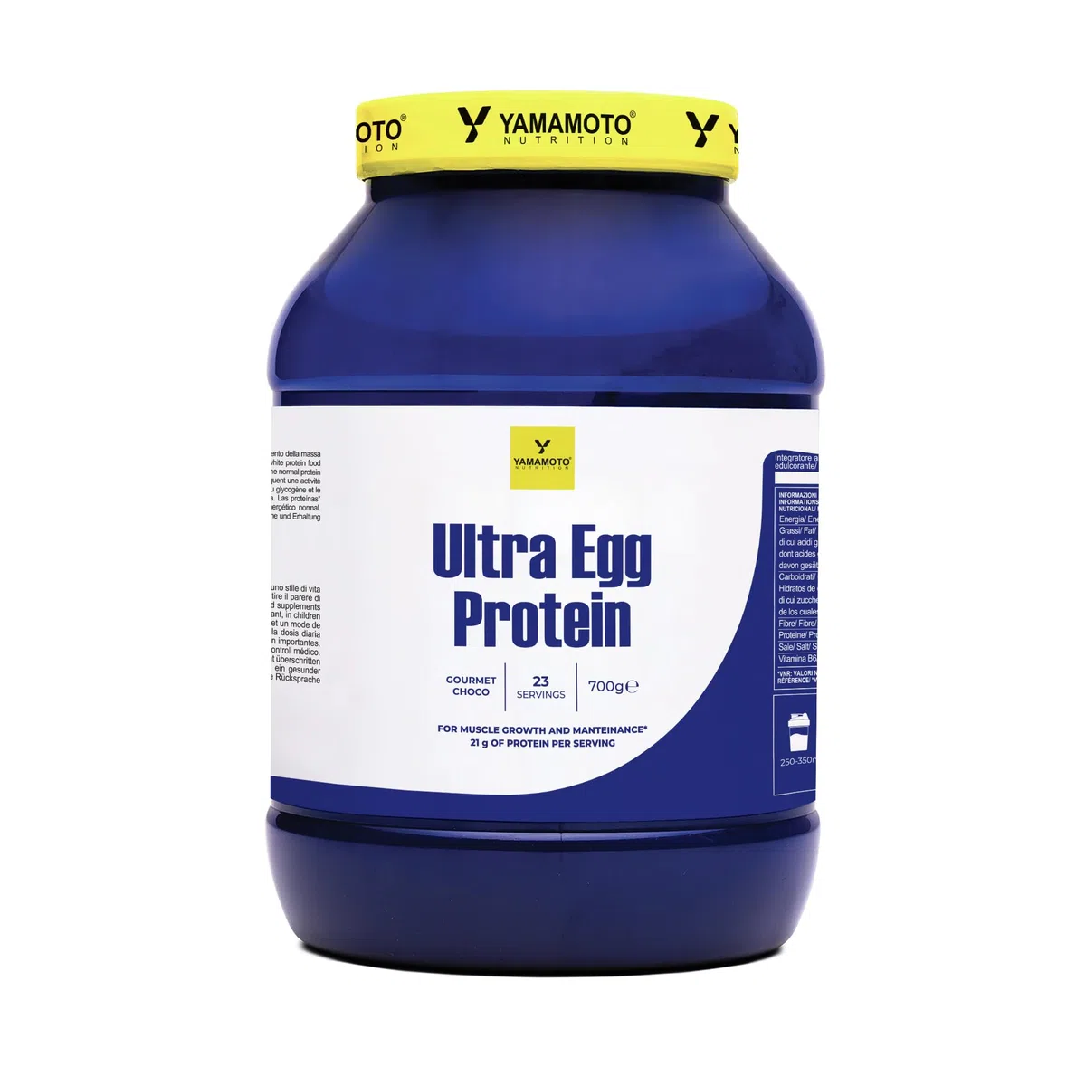 Ultra Egg PROTEIN integratore alimentare a base di proteine da albume d'uovo gusto Cioccolato 700g