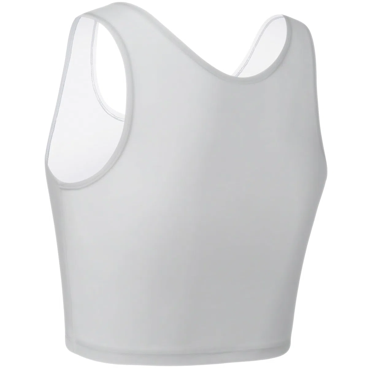 XUJI Transgender FTM Zip Up Traspirante Mezza Binder
