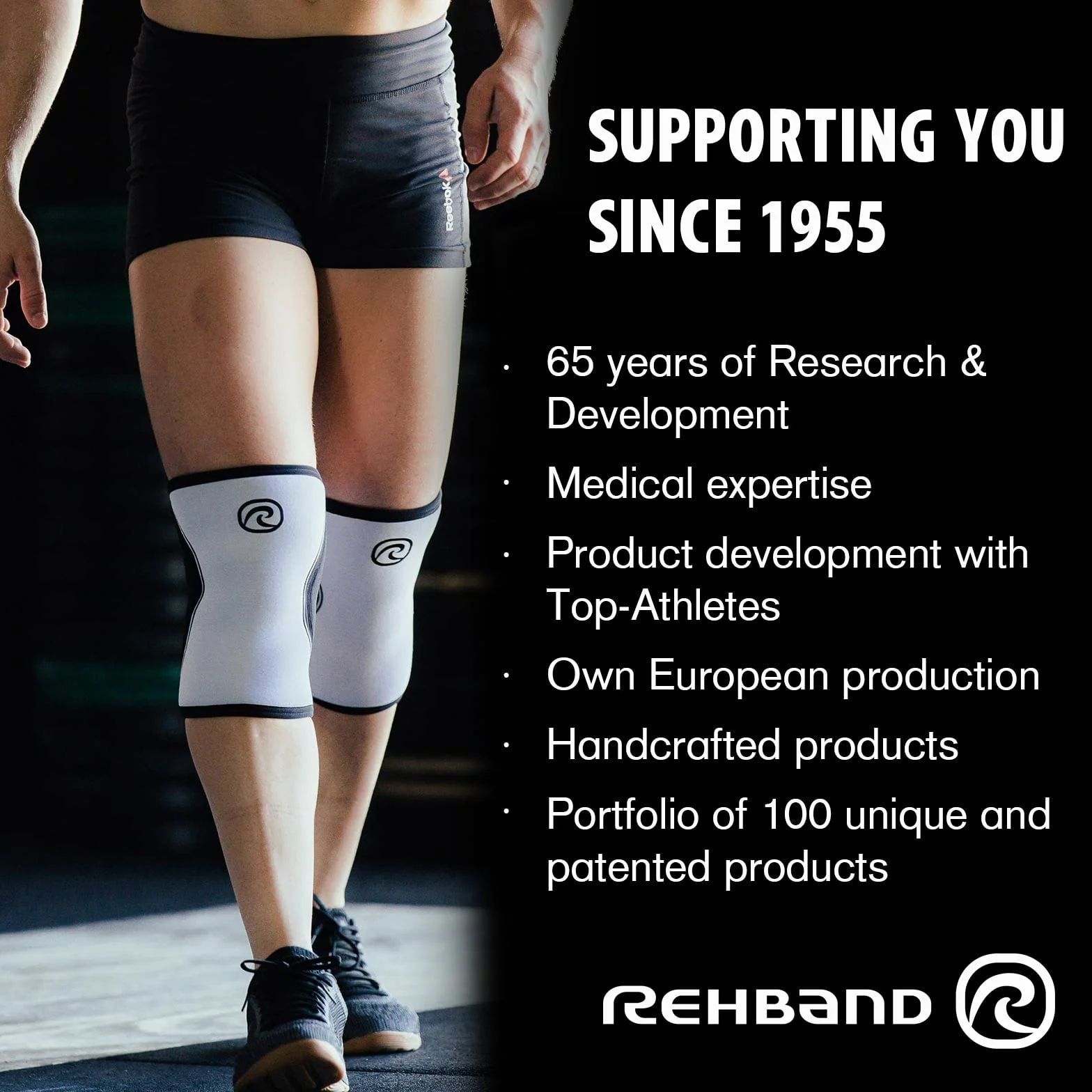 Rehband QD Arm Sleeve, Manicotto per Braccio, Benda compressiva per Basket, Pallamano e Fitness, Protezione del Braccio