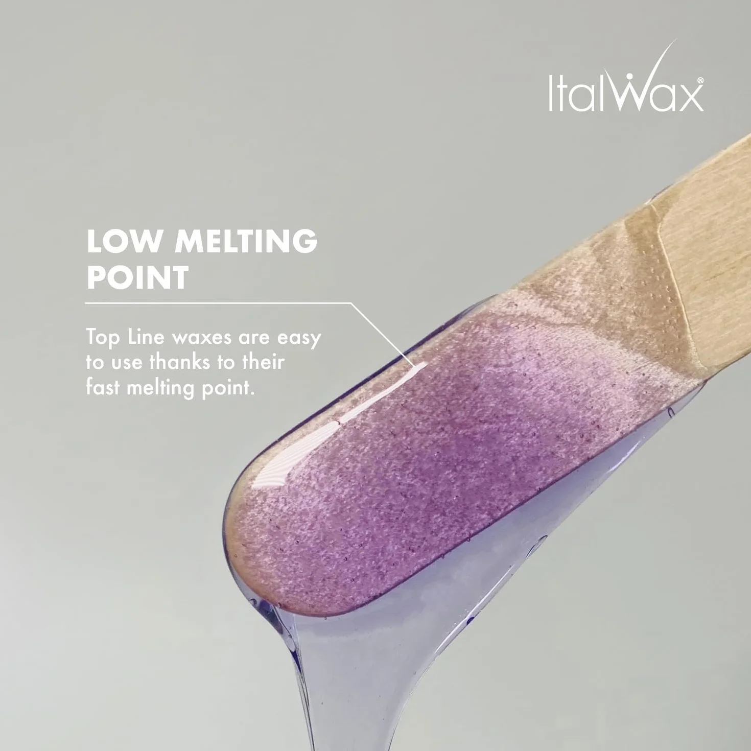 Italwax Top Line Orchid - 750g - Perline di cera per la depilazione a caldo senza strisce - Formula sintetica ideale per le pelli sensibili - Consigliato per l'area bikini e le ascelle - Inodore