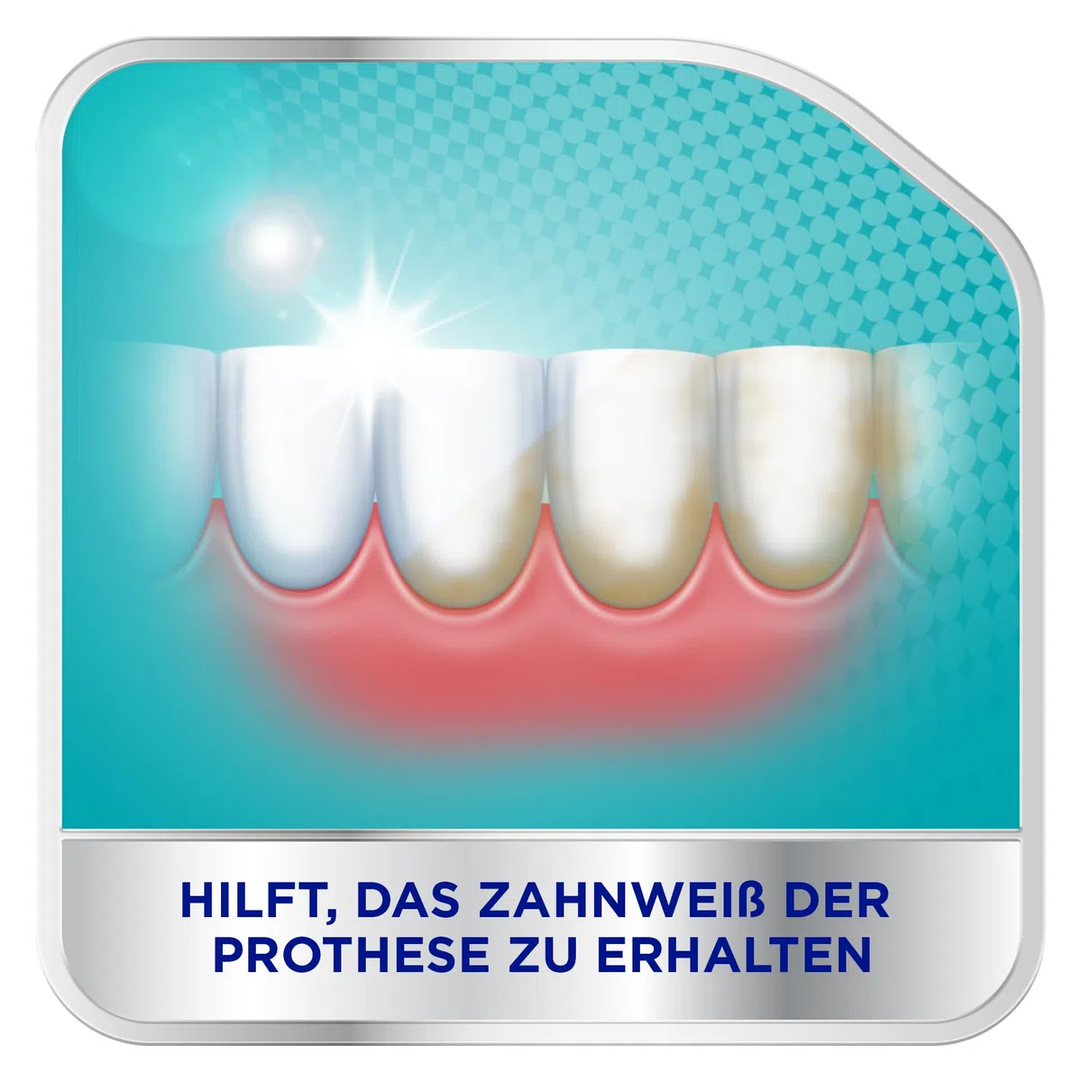 Corega Detergente intensivo in ABS per dentieri, protezione completa per protesi rimovibili/terzi denti, 1 x 108 pastiglie per la pulizia dei denti