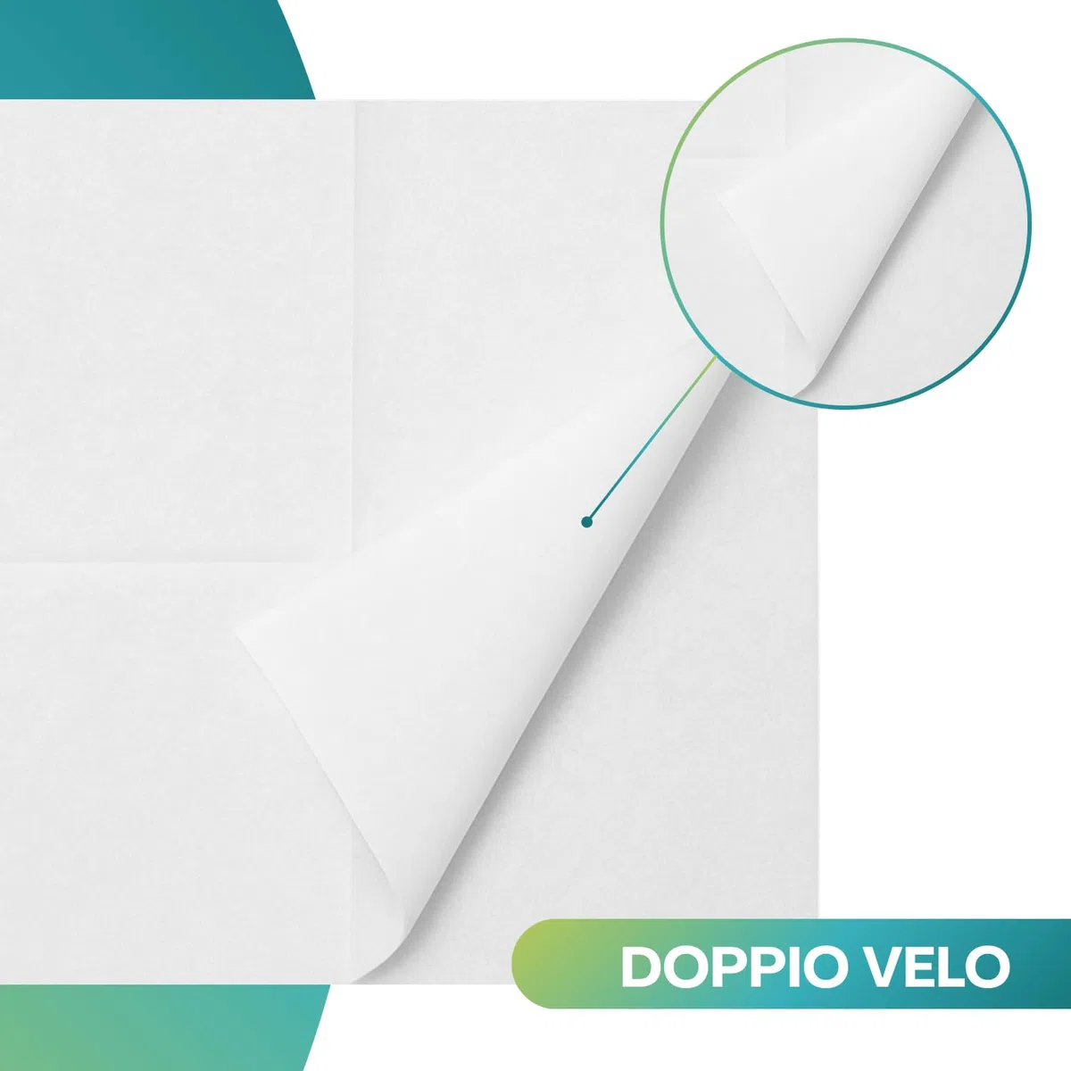 Virsus 500 tovaglioli di Carta doppio velo 38x38 Pura cellulosa 10cf da 50 pezzi tovagliolo Carta