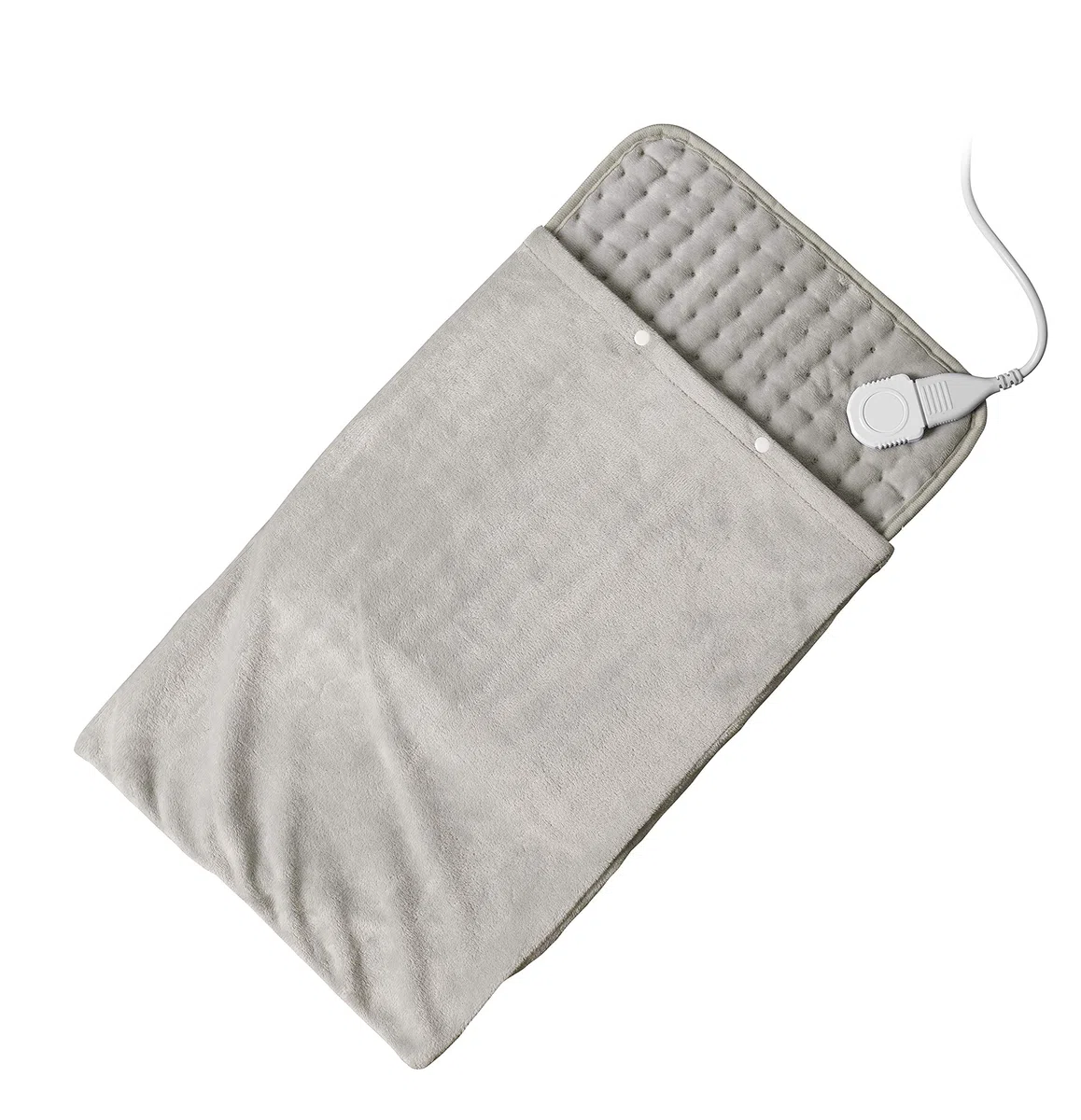 MACOM, Termoforo, Riscaldamento Ultra Rapido, 100W, 6 intensità di calore, morbido e sfoderabile, Dimensione 40X30 cm, Enjoy & Relax 934 Caldus Plus