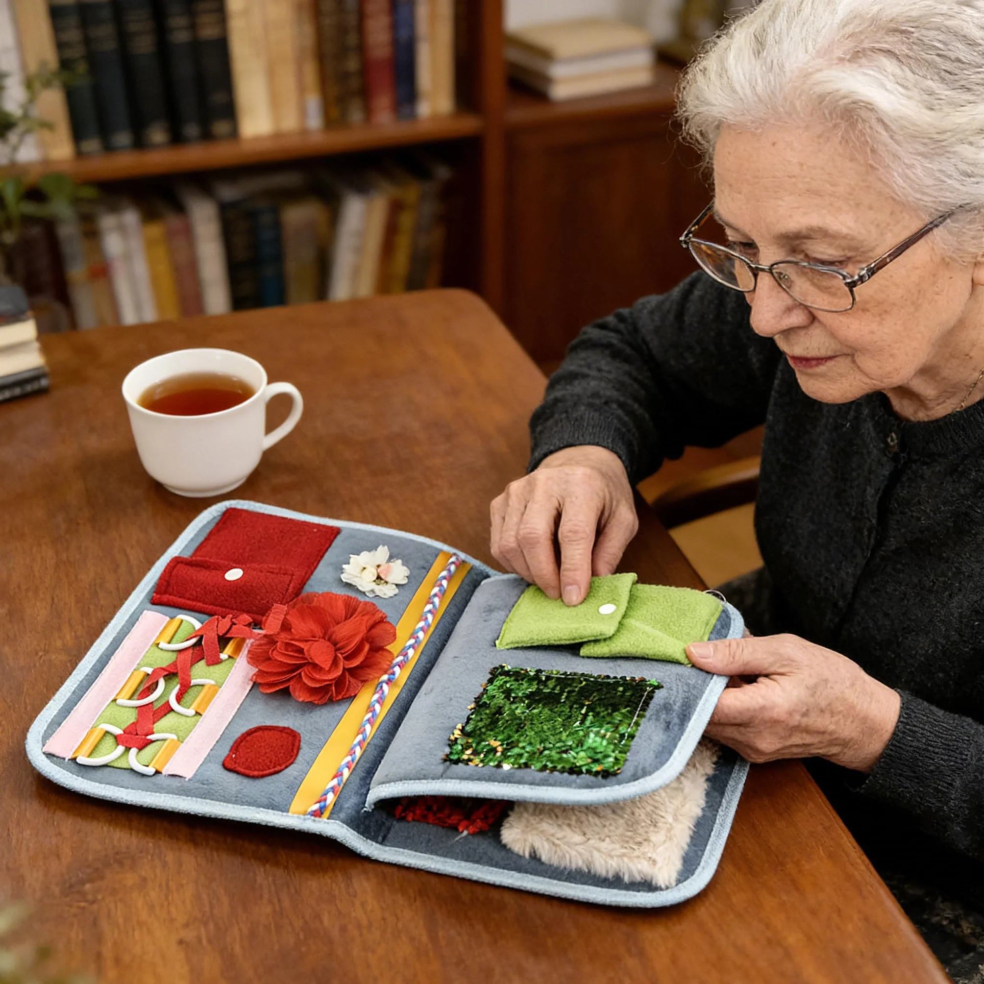 Coperta lenitiva sensoriale, prodotti per anziani affetti da demenza, regali e attività per anziani affetti da Alzheimer o demenza, prodotti per sedativi e attività di conforto per la demenza.