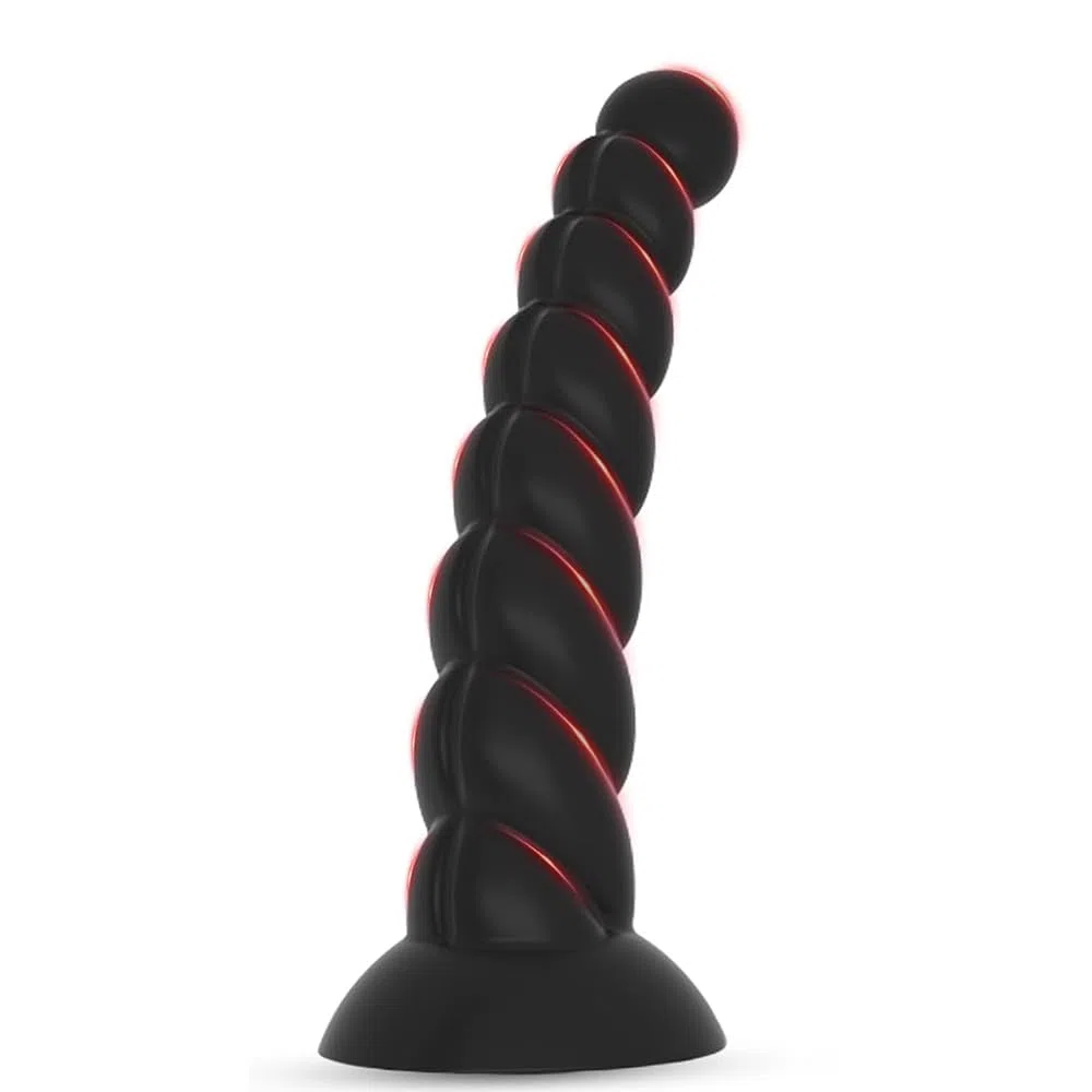 BDSMAGE Plug Anale Dildo Anal Plug in Donne Uomo, Anal plug Butt Plug in silicone, Anal Sesso Giocattoli, Coppia Dilatatori Anali SexToy Plug Anale-Dilatatore (XL)