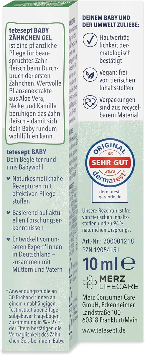 tetesept Baby Zähnchen Gel vegetale 10 ml