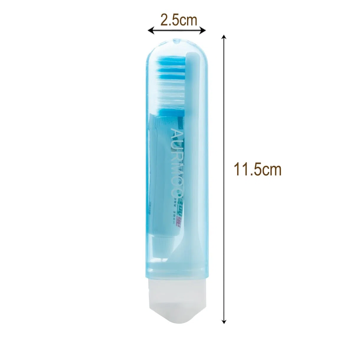 Spazzolini da denti da viaggio Pieghevoli, 30 Spazzolino da Viaggio con Dentifricio, Spazzolino da Denti Portatile, Spazzolini Monouso, Toothbrushes, Confezionati Singolarmente, Blu